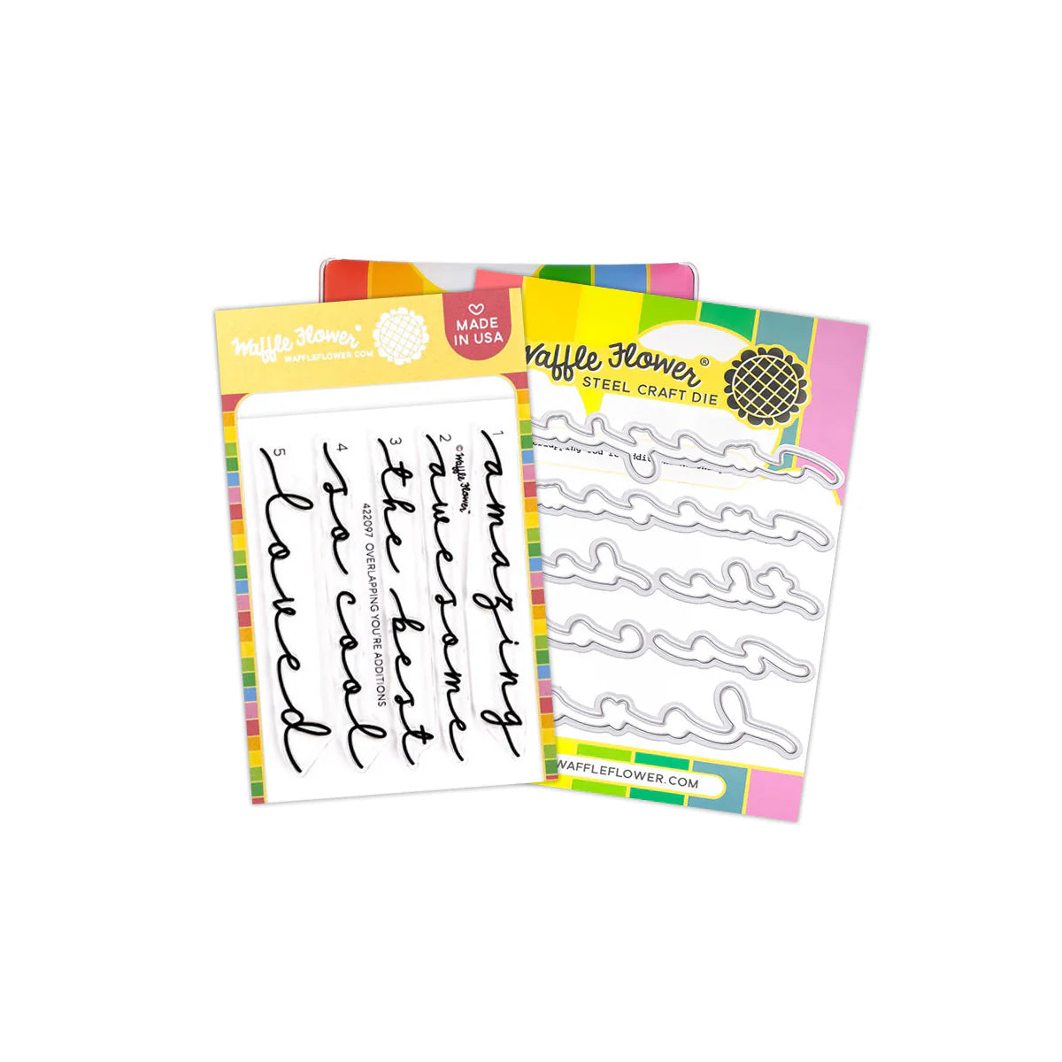 Waffle Flower Overlapping You're Additions Combo