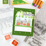 Pinkfresh Studio Bloomlight Stitches coverplate die