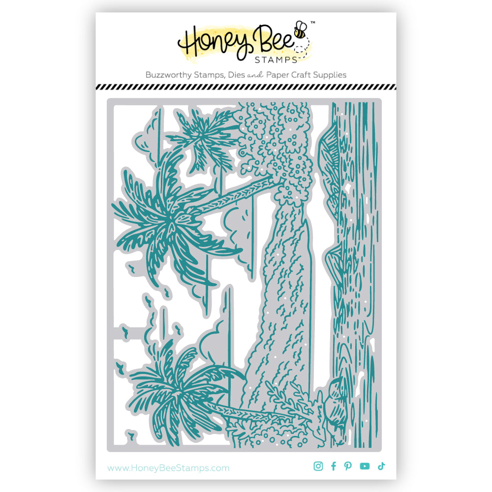 Honey Bee Palm Beach Cover Plate - Honey Cut