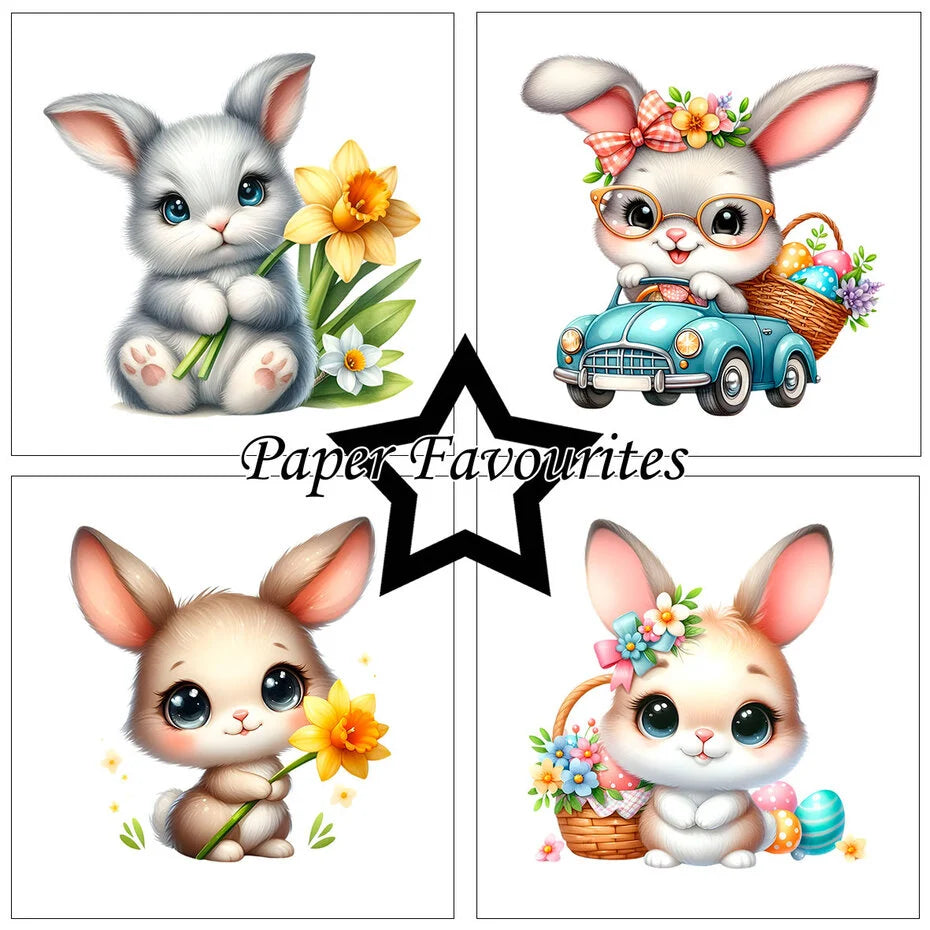 Paper Favourites Easter Cuties A6 Paper Pack (PFA610)