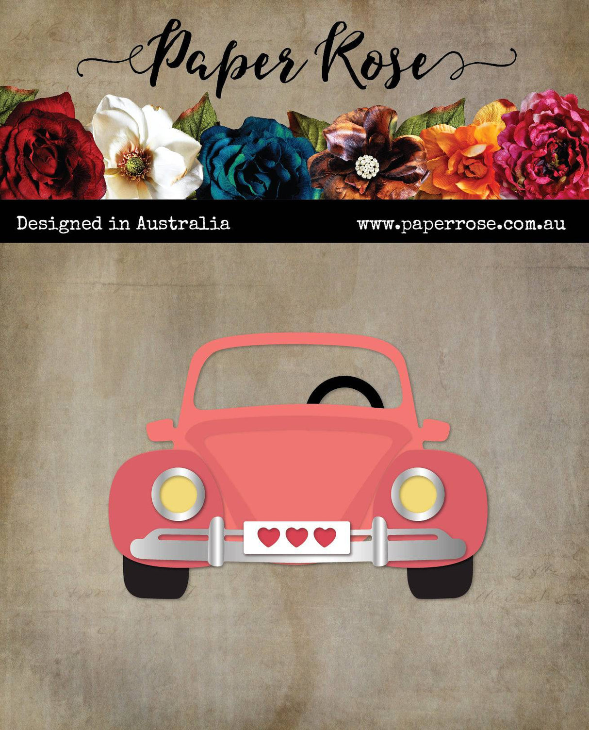 Paper Rose Studio Love Bug Builder Metal Cutting Die 28831