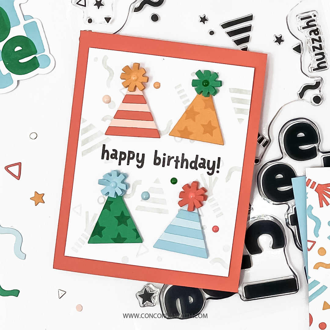 Concord & 9th Party Time Turnabout™ Stamp Set (6 x 8)