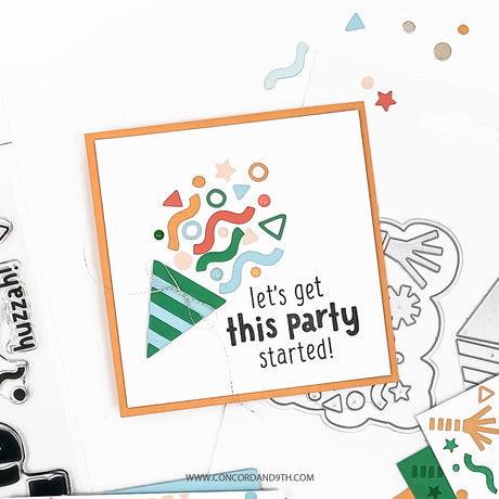 Concord & 9th Party Time Turnabout™ Stamp Set (6 x 8)