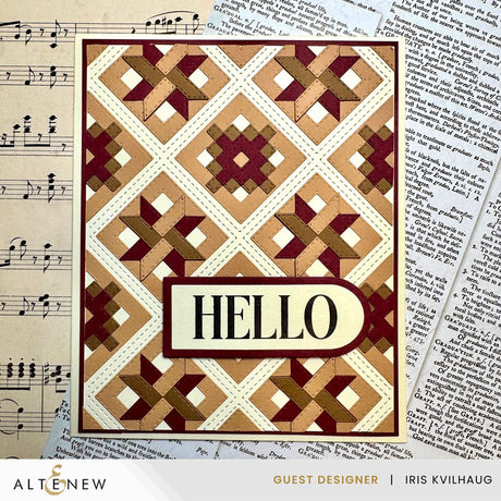 Altenew Patchwork Pathways Die Set