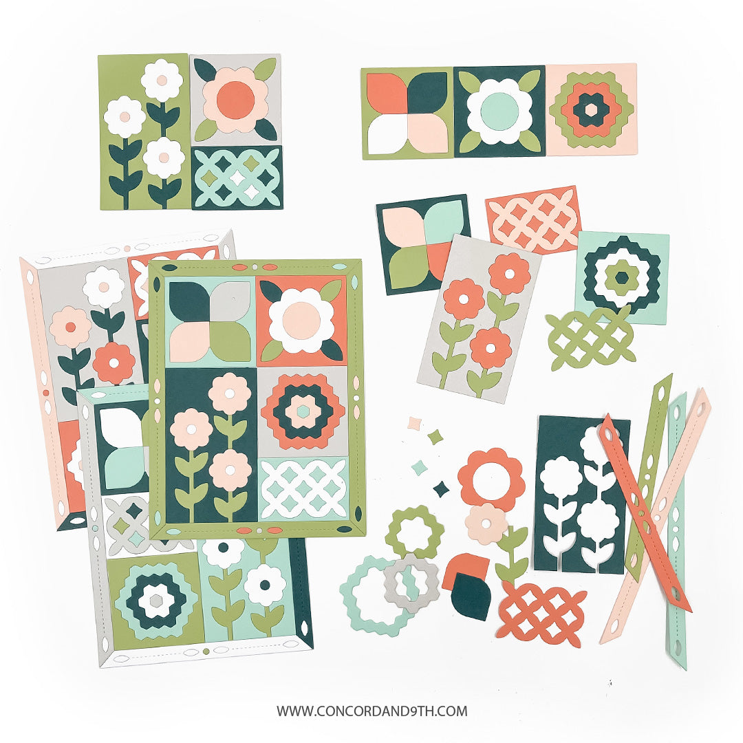 Concord & 9th Patchwork Inlay Die