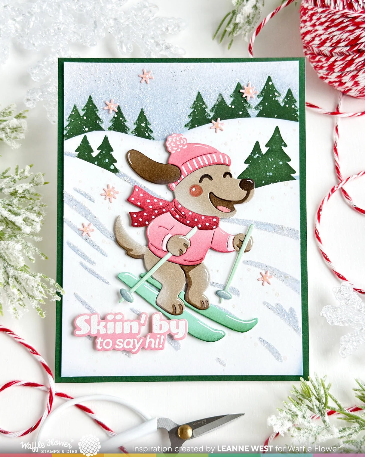 Waffle Flower Crafts Pawder Day Sentiments Combo