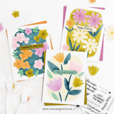 Concord & 9th Petal Portraits Stamp Set (4 x 4) & Die Bundle