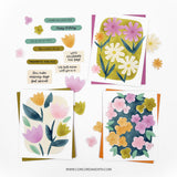 Concord & 9th Petal Portraits Stamp Set (4 x 4) & Die Bundle
