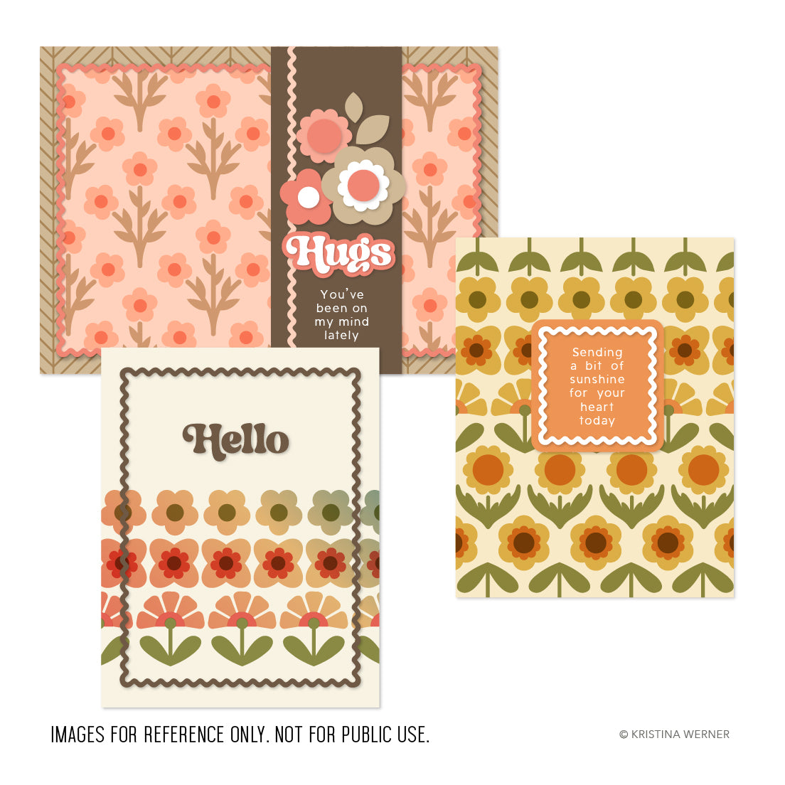 Concord & 9th KW Petal Pop Greetings Stamp Set (4 x 6) & Die Bundle