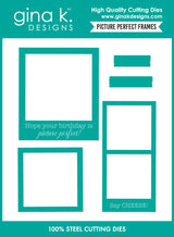 Gina K Designs DIE – Picture Perfect Frames