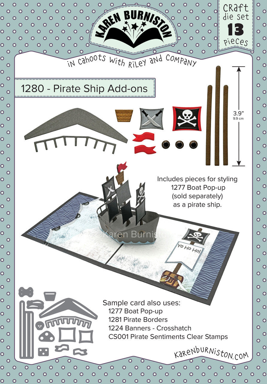 Karen Burniston Pirate Ship Add-ons 1280