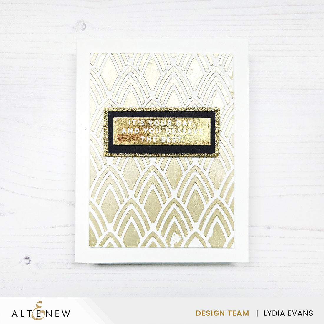 Altenew Pointweave Stencil