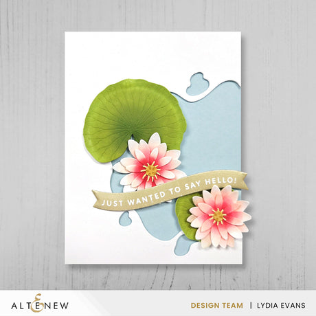 Altenew Pond Lilies Layering Die Set