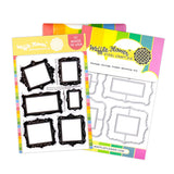 Waffle Flower Crafts Postage Collage Frames Combo