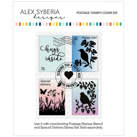 Alex Syberia Designs Special Delivery Stamp Set 4*8