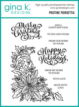 Gina K Design Bundle - Pristine Poinsettia