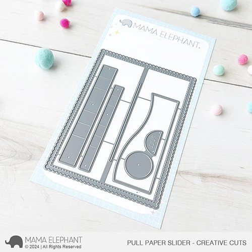 Mama Elephant Pull Paper Slider - Creative Cuts