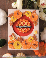 Waffle Flower Pumpkin Time Texture Die