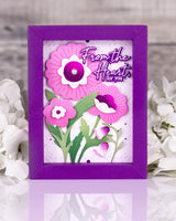 Pinkfresh Studio Bloomsmith Florals Stencil & Die Bundle