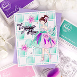 Pinkfresh Studio Couture Grace Stamp, Die & Stencil Bundle