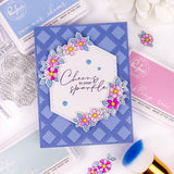 Pinkfresh Studio Fragrance Notes Stamp, Die & Stencil Bundle