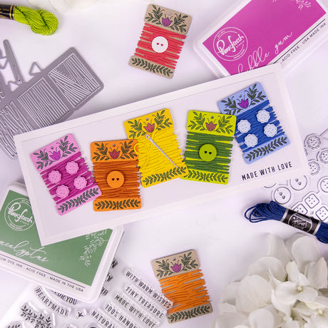 Pinkfresh Studio The Stitch Edit: Notion Story die / Stencil Bundle