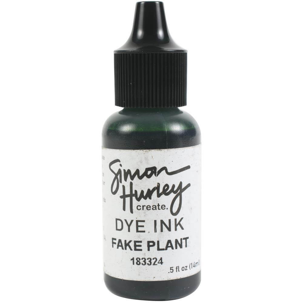 Simon Hurley create. Dye Ink Reinker 1/2OZ REINKER - FAKE PLANT