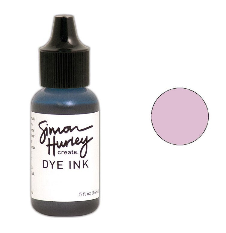 Simon Hurley create. Dye Ink Reinker 1/2OZ REINKER - SIDEWALK CHALK