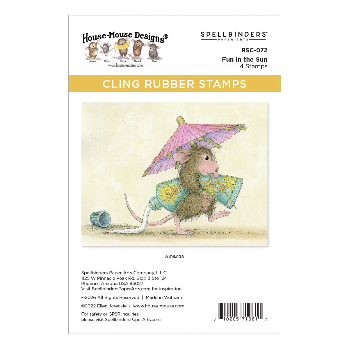 Spellbinders House-Mouse Sunflower Walk Collector Bundle
