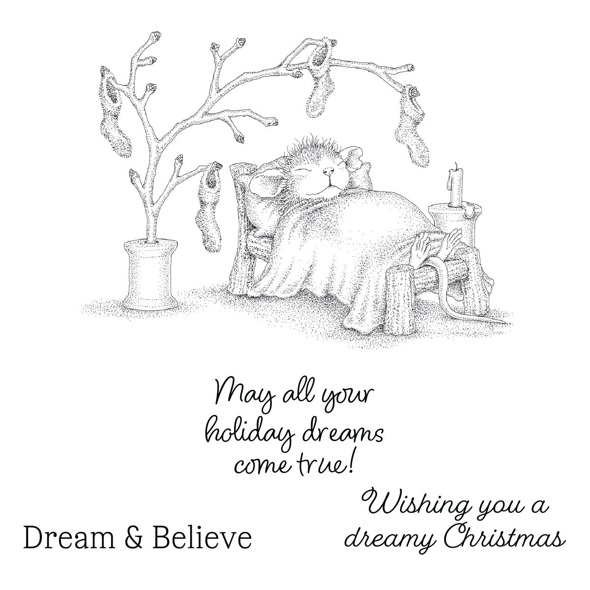 Spellbinders House-Mouse Holiday Dreams Collector Bundle