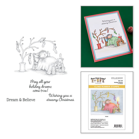 Spellbinders House-Mouse Holiday Dreams Collector Bundle