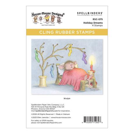 Spellbinders House-Mouse Holiday Dreams Collector Bundle