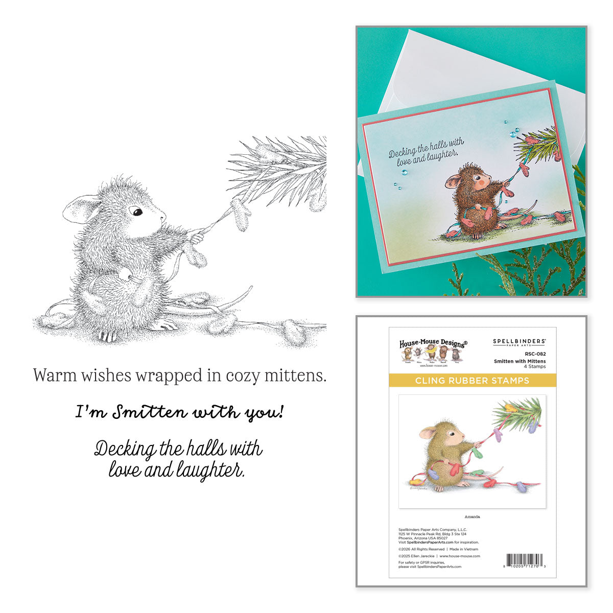 Spellbinders House-Mouse Tangled Collection Bundle