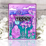 Pinkfresh Studio Dreamer's Forest cling stamp & Stencil Bundle