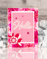 Pinkfresh Studio Floral Tale die/Stencil Bundle