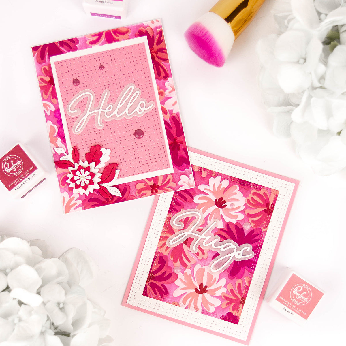 Pinkfresh Studio Petal Pop stencil