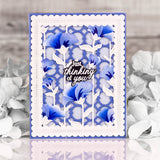 Pinkfresh Studio Rising Wildflowers die/ Stencil Bundle