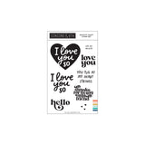 Concord & 9th Radiant Heart Stamp Set (4 x 6)