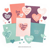 Concord & 9th Radiant Heart Stamp Set (4 x 6)