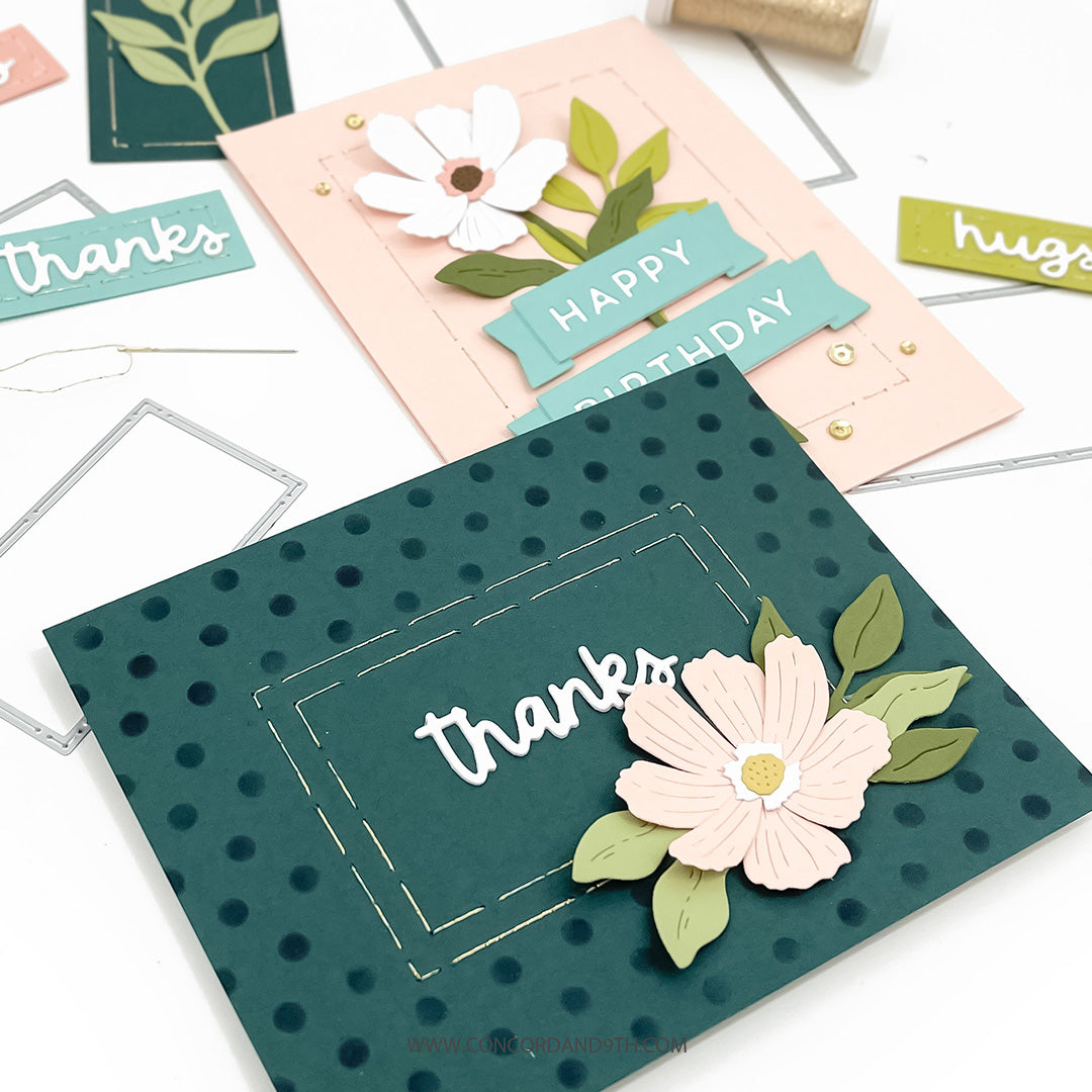 Concord & 9th Rectangle Frame Piercing Dies