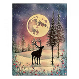 Lavinia Stamps Reindeer (Small) Stamp LAV487