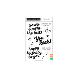 Concord & 9th Retro Radio Stamp Set (4" x 6") & Die Bundle