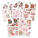 Katy Sue Designs Rose Couture Die Cut Decoupage & Embellishment Collection (pack of 10)