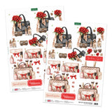Katy Sue Designs Rose Couture Die Cut Decoupage & Embellishment Collection (pack of 10)