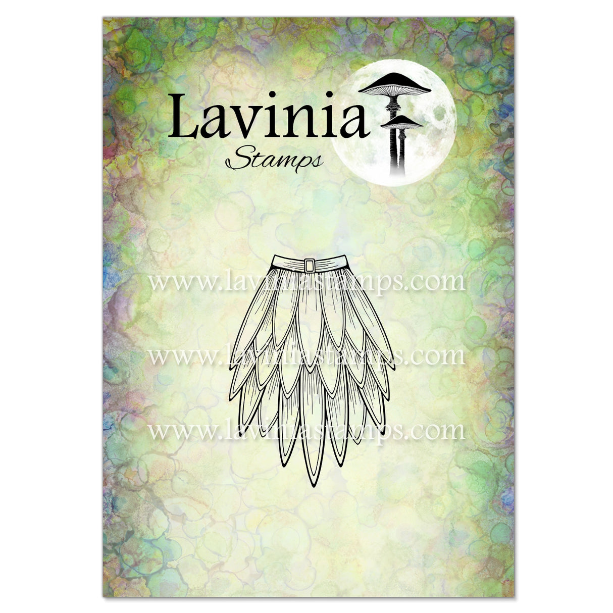 Lavinia Stamps Roselles Tulle Stamp LAV1061