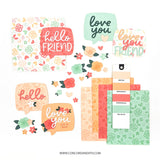 Concord & 9th Rosy Lane Turnabout™ Stamp Set