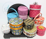 Cool Katz Craft Cutz 1/12 & 1/24 scale round boxes with lids die set