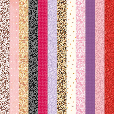 Katy Sue Designs Runway Ready Printed Cardstock, 24 sheets