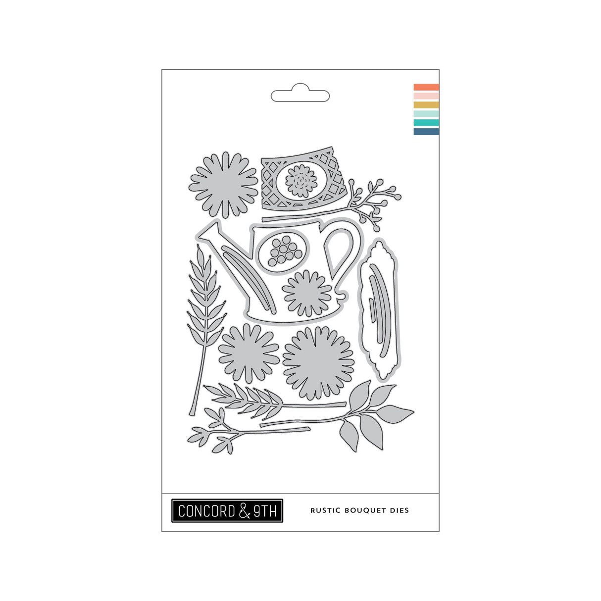 Concord & 9th Rustic Bouquet Stamp & Die Bundle