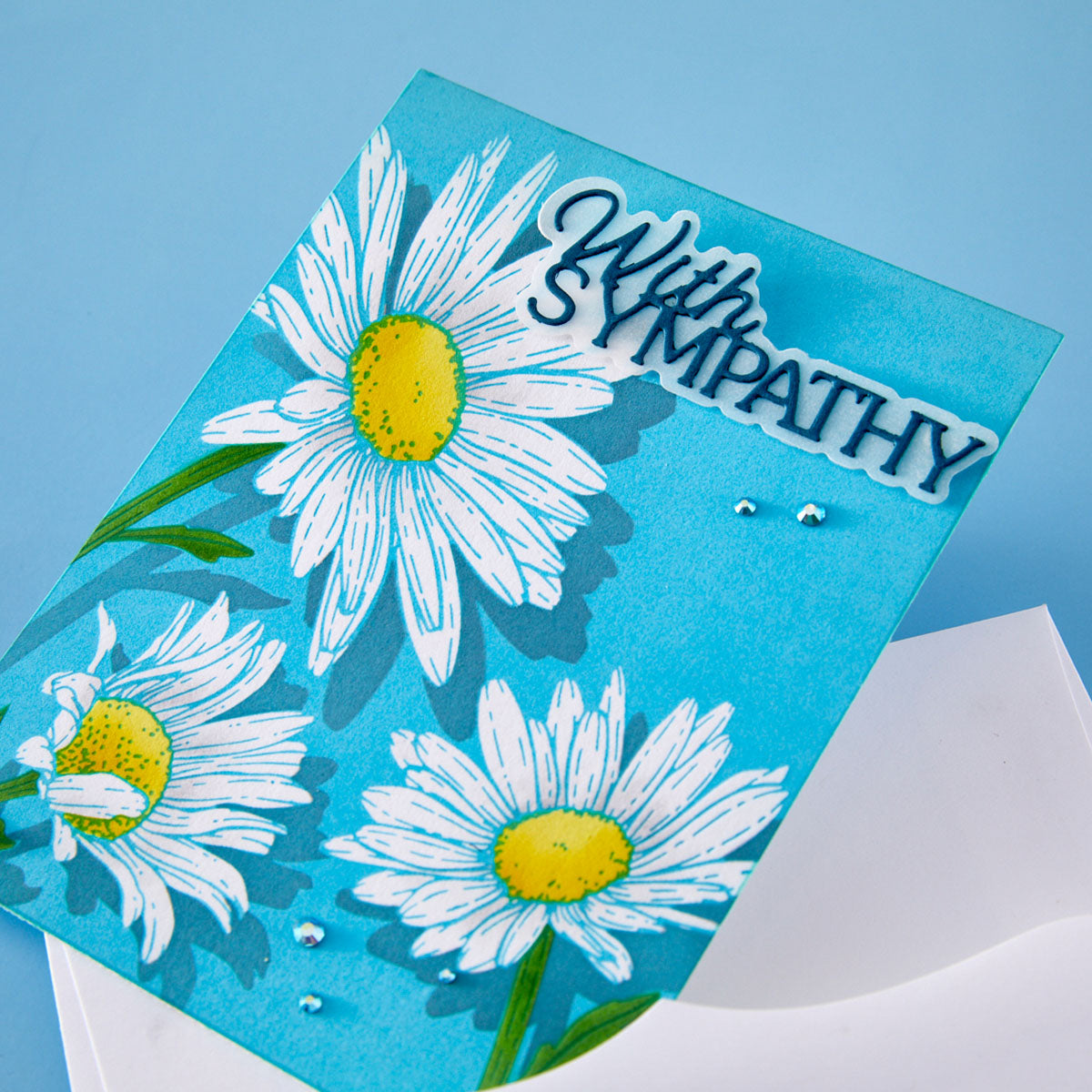 Spellbinders Layered With Sympathy Etched Dies
